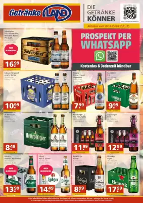 Getränkeland Prospekt (gültig bis 15-11)