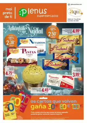 Folleto Plenus Supermercados (válido hasta el 26-11)