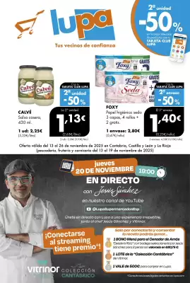 Catálogo Supermercados Lupa (válido hasta el 26-11)