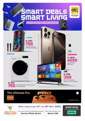 Mark & Save catalogue (valid until 30-11)