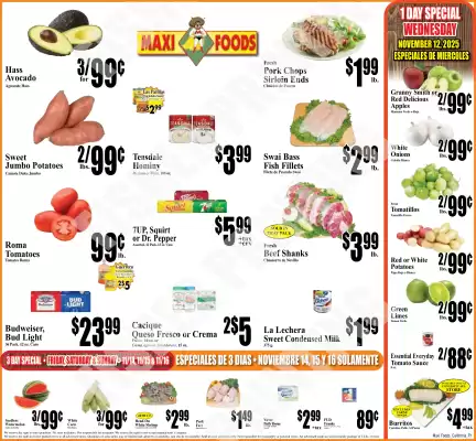 Maxi Foods weekly ad (valid until 18-11)