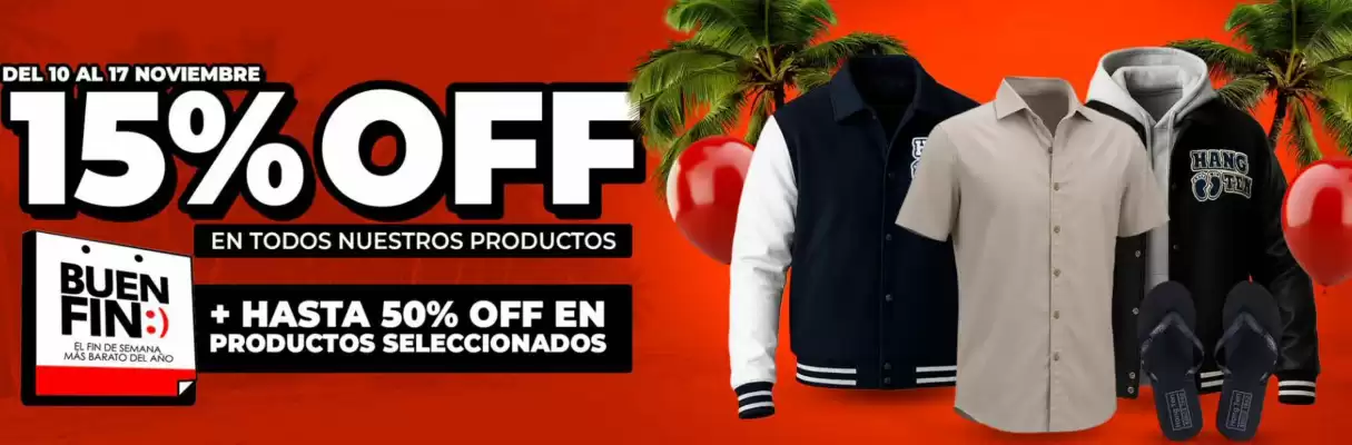 Catálogo Hang Ten (válido hasta 17-11)