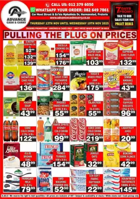 Advance Cash n Carry catalogue (valid until 19-11)