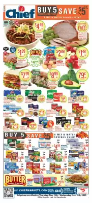 Chief Supermarket weekly ad (valid until 19-11)