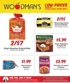 Woodman's weekly ad week 46 Page 1