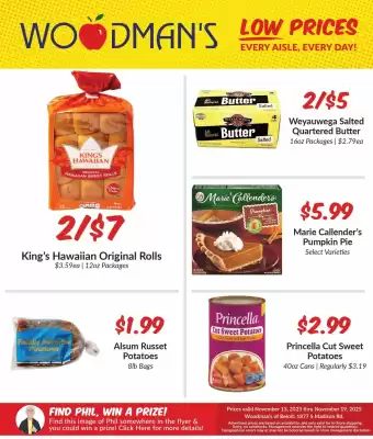 Woodman's weekly ad (valid until 19-11)