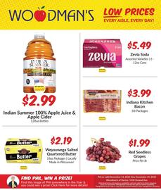 Woodman's weekly ad week 46 Page 1