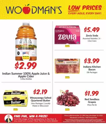 Woodman's weekly ad (valid until 19-11)