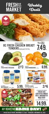 Fresh St Market flyer (valid until 23-11)