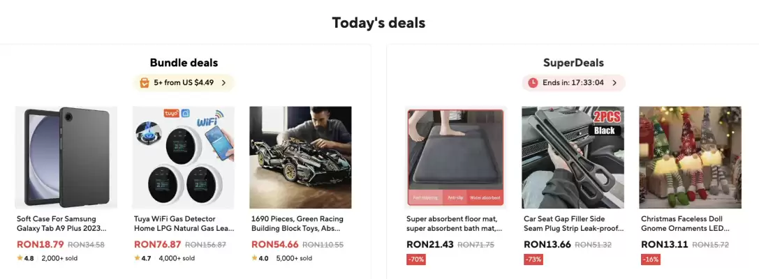 Catalog AliExpress (valid până la 19-11)