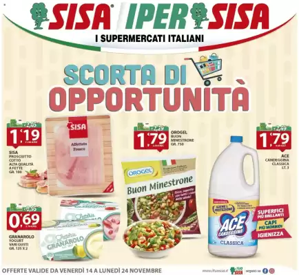 Volantino Sisa (valido fino al 24-11)