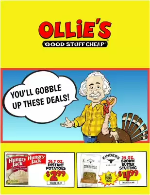 Ollie's weekly ad (valid until 19-11)
