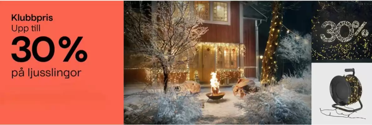 Clas Ohlson reklamblad (giltig till och med 19-11)