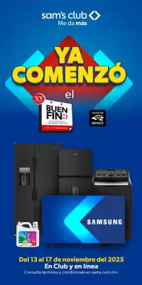 Catálogo Sam's Club (válido hasta 17-11)