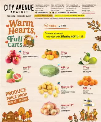 City Avenue Market flyer (valid until 19-11)