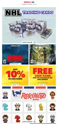 EB Games flyer (valid until 19-11)