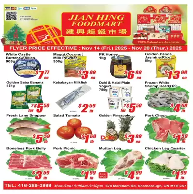 Jian Hing Supermarket flyer (valid until 19-11)
