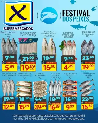 Folheto X Supermercados (válido até 15-11)