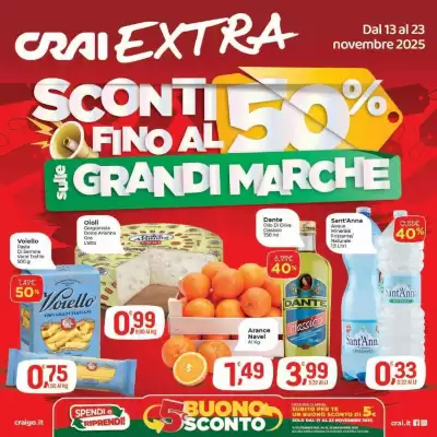 Volantino Crai (valido fino al 23-11)