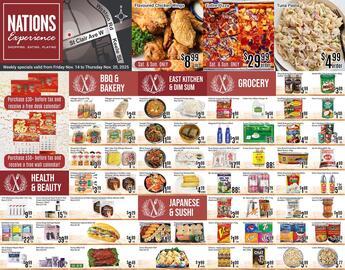 Nations Fresh Foods flyer week 46 Page 1