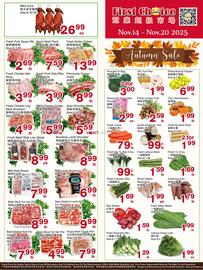 First Choice Supermarket flyer week 46 Page 1