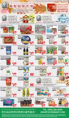Grant's Foodmart flyer (valid until 20-11)