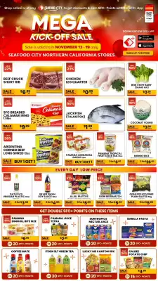 Seafood City weekly ad (valid until 19-11)