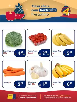 Catálogo Quartetto Supermercados (válido até 16-11)