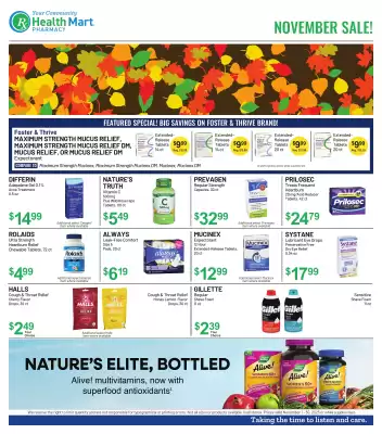 Health Mart weekly ad (valid until 30-11)