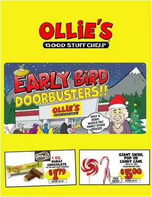Ollie's weekly ad (valid until 19-11)