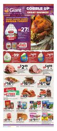 Giant Food weekly ad week 46 Page 1