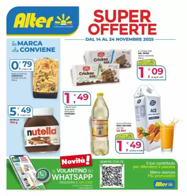 Volantino Alter Discount (valido fino al 24-11)