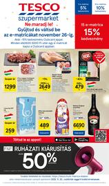 Tesco akciós újság | Szupermarket Oldal 1