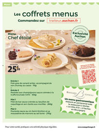 Catalogue Auchan | Traiteur de Noël page 4