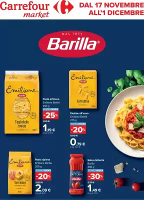 Volantino Carrefour Market (valido fino al 1-12)