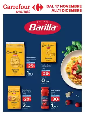 Volantino Carrefour Market (valido fino al 1-12)