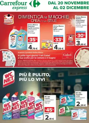 Volantino Carrefour Express (valido fino al 2-12)