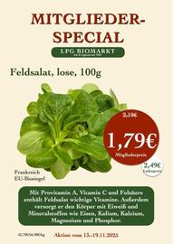 LPG Biomarkt Prospekt woche 46 Seite 1