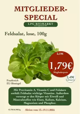 LPG Biomarkt Prospekt (gültig bis 19-11)
