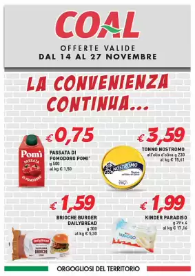 Volantino Superstore Coal (valido fino al 27-11)