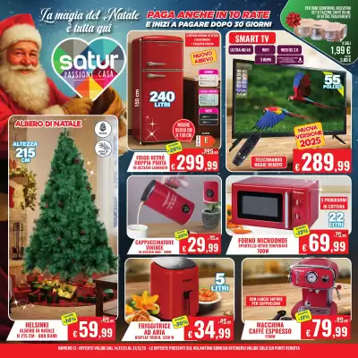 Volantino Satur (valido fino al 31-12)