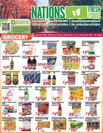 Nations Fresh Foods flyer Page 1