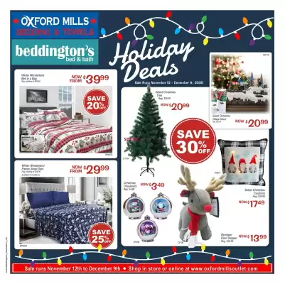 Oxford Mills flyer (valid until 10-12)