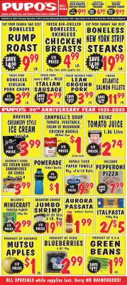Pupo's Food Market flyer (valid until 10-12)
