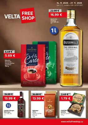 VELTA Free Shop Prospekt (gültig bis 27-11)