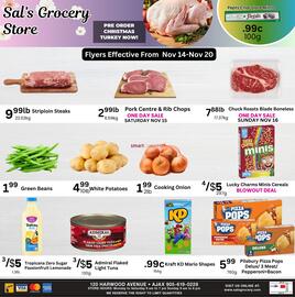 Sal's Grocery flyer Page 1