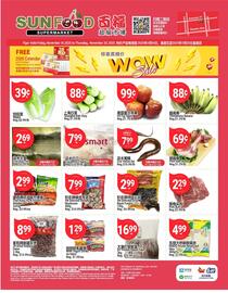 SunFood Supermarket flyer Page 1