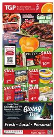 TGP The Grocery People flyer Page 1
