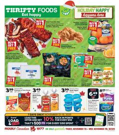 Thrifty Foods flyer Page 1