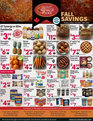 Tru Value Foods flyer (valid until 10-12)